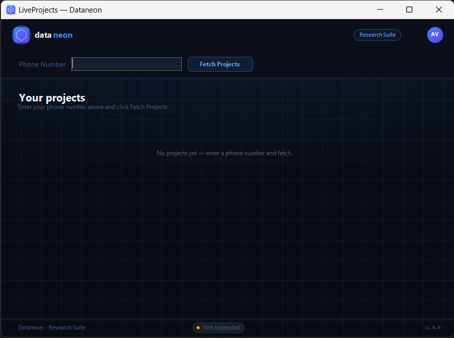 ElevoraX Proxy — Dashboard and Project Manager